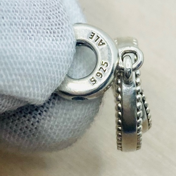 EUC Pandora 797786CZ Sterling Silver Spinning Tree of Life Dangle Charm - Picture 9 of 10